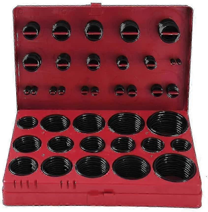 Rubber O-ring Set - 419 Pieces - 3-50mm O-ring Assortment