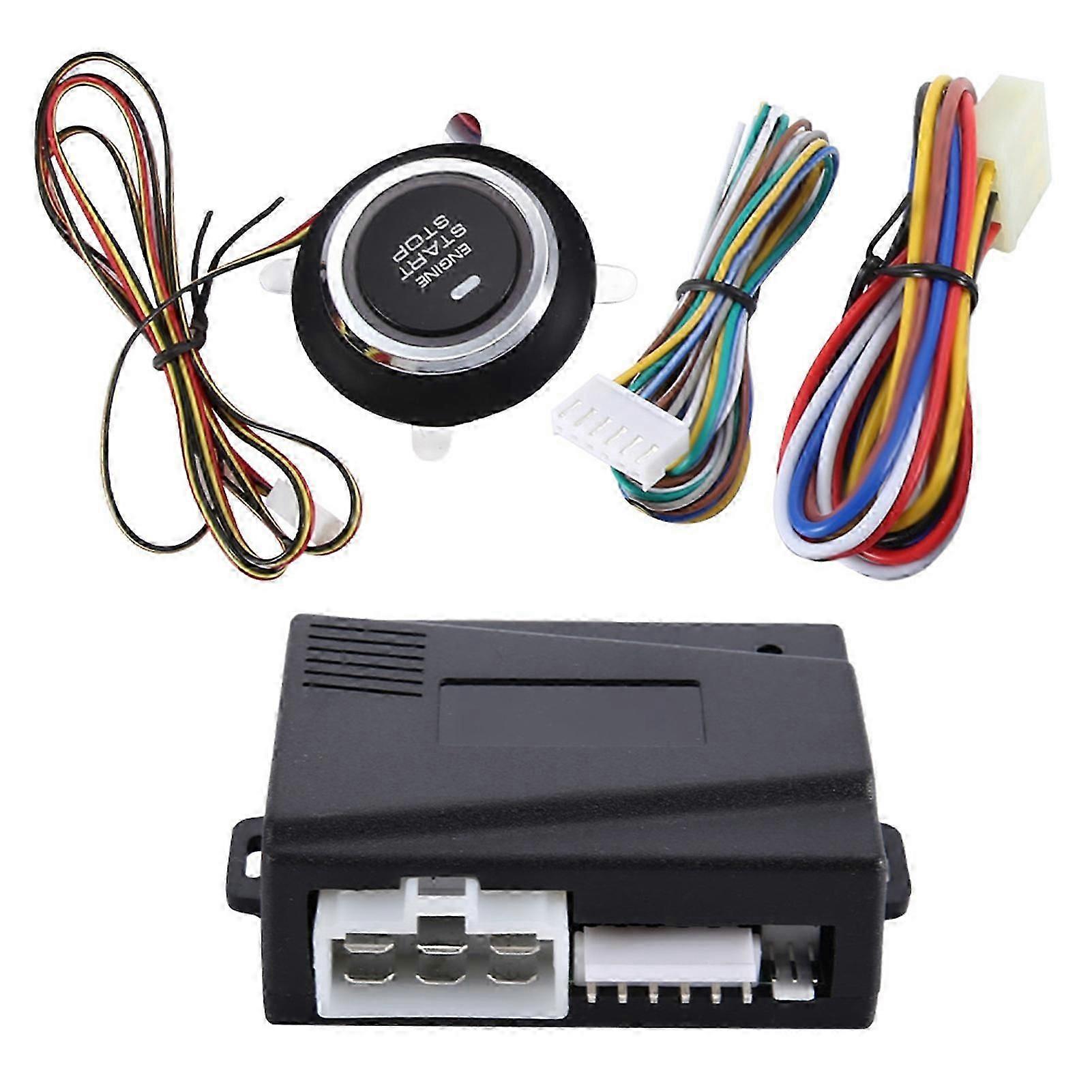One Key Start Car Modification System with Remote Preheating and Refrigeration - 12V Universal