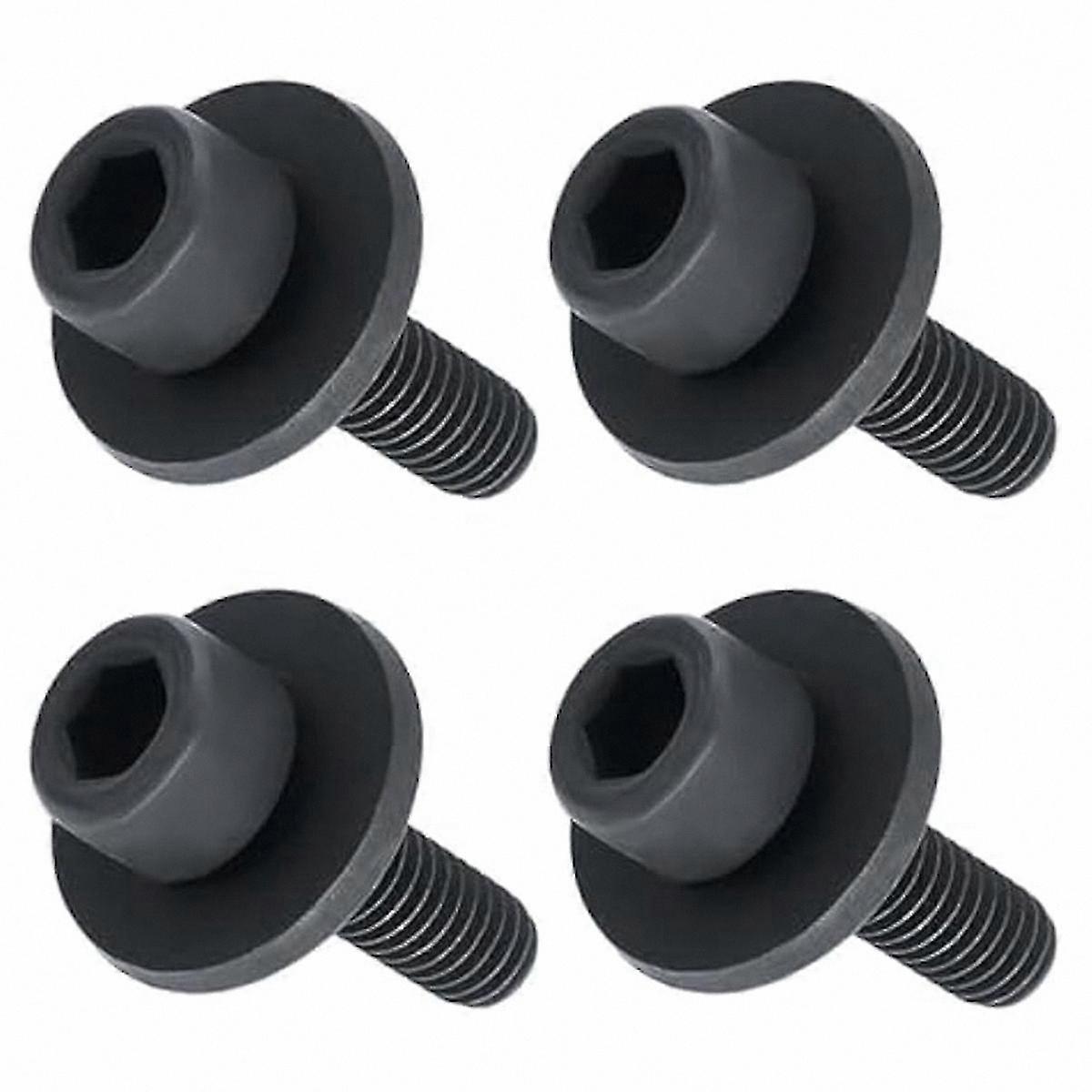 M6x20mm Hex Bolt Set of 4 for Circular Saw Blade Clamps and Metal Fixing Applications