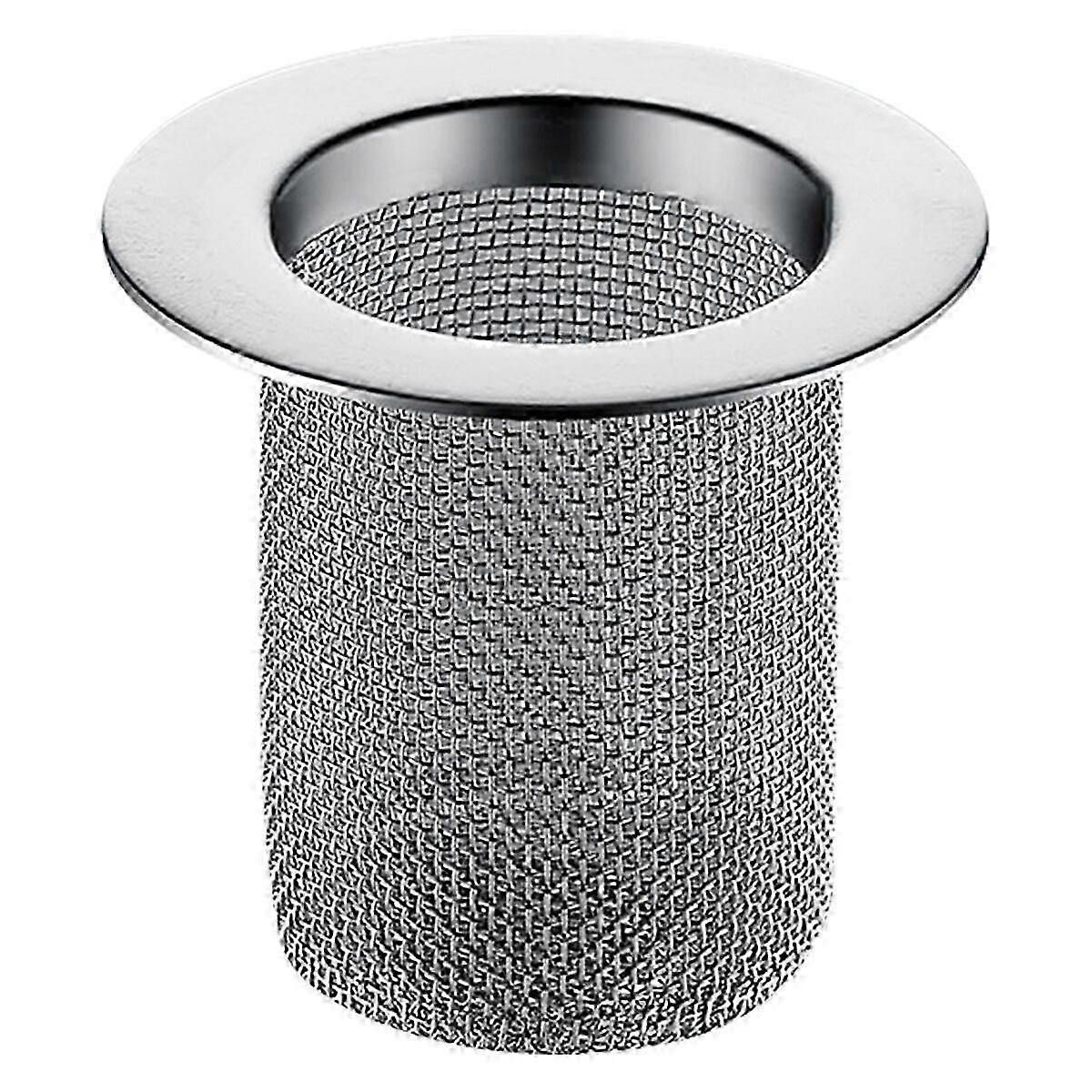 Sink Mesh Strainer Basin Stainless Sink Filter Debris Drain Stopper Filter 25-26