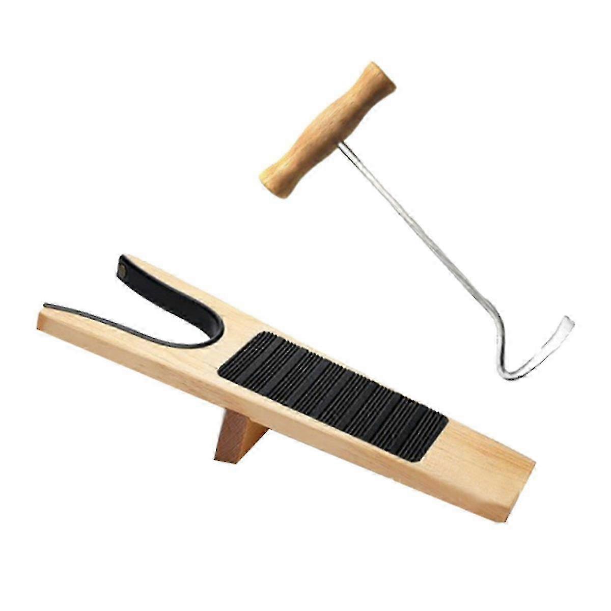 2 Pcs Boot Jack and Puller Boot Remover Hooks for Unisex Women Men Cowboy Waders Easily Pulling