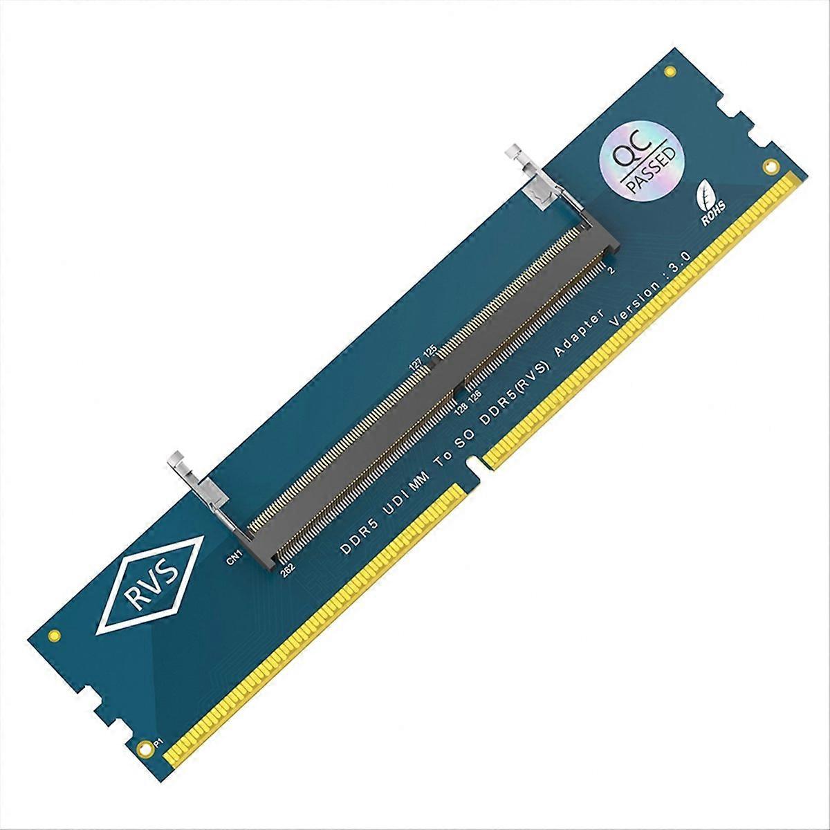 Laptop DDR5 RAM till SO DDR5 U-DIMM stationärt adapterkort,