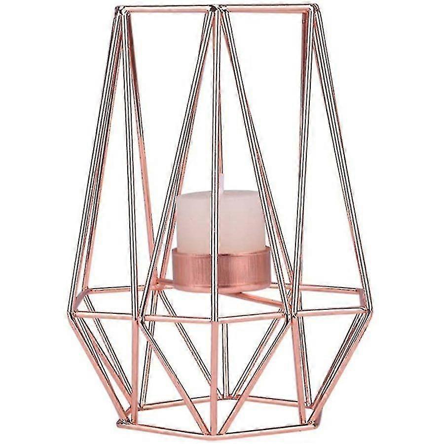 Birdcage Shape Candle Holder Lantern Candlestick Vintage Candelabra