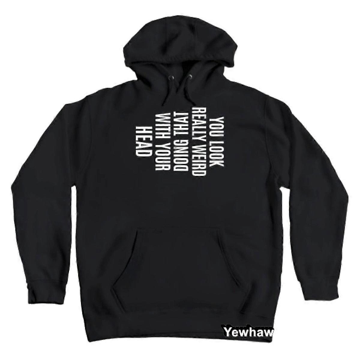 Erkekler Komik Şaka Hoodie