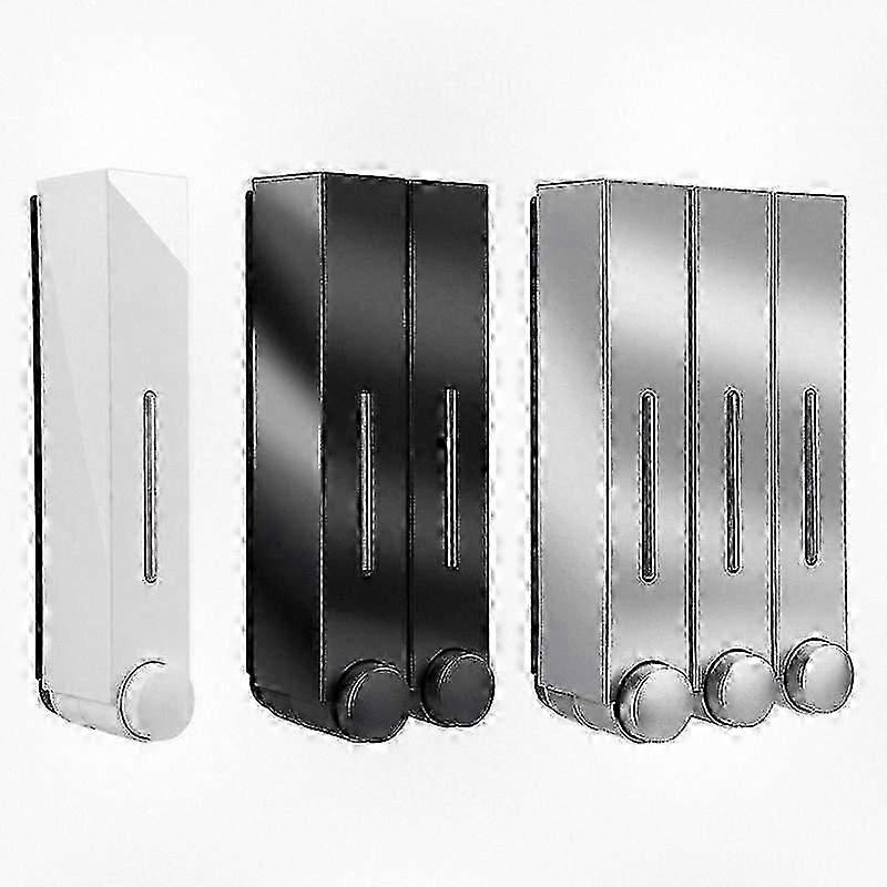 Premium Wall-Mounted Liquid Soap Dispenser 420ml for Single/Double/Triple Use