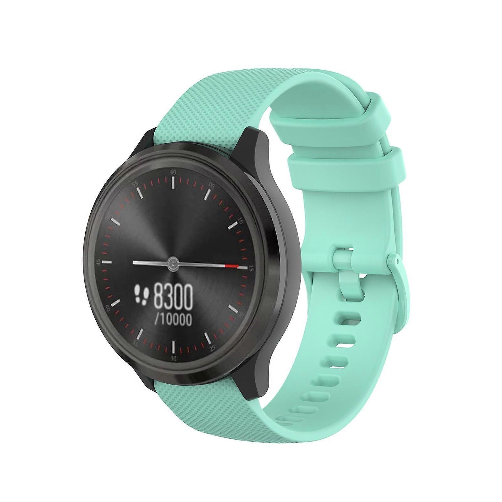 Silicone Sports Sweat Proof Solid Color Watch Band With Convenient Adjustment And Wide Compatibility Compatible With Smartwatch