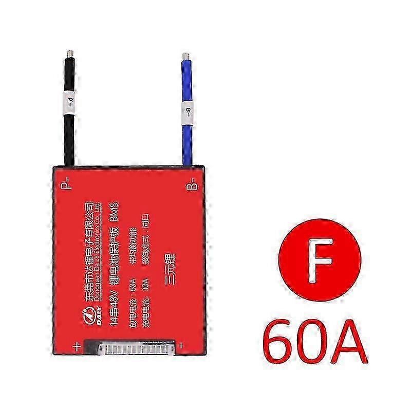14S 52V 48V Li-ion Lipo Lithium Battery Protection Board BMS Balance for DALY