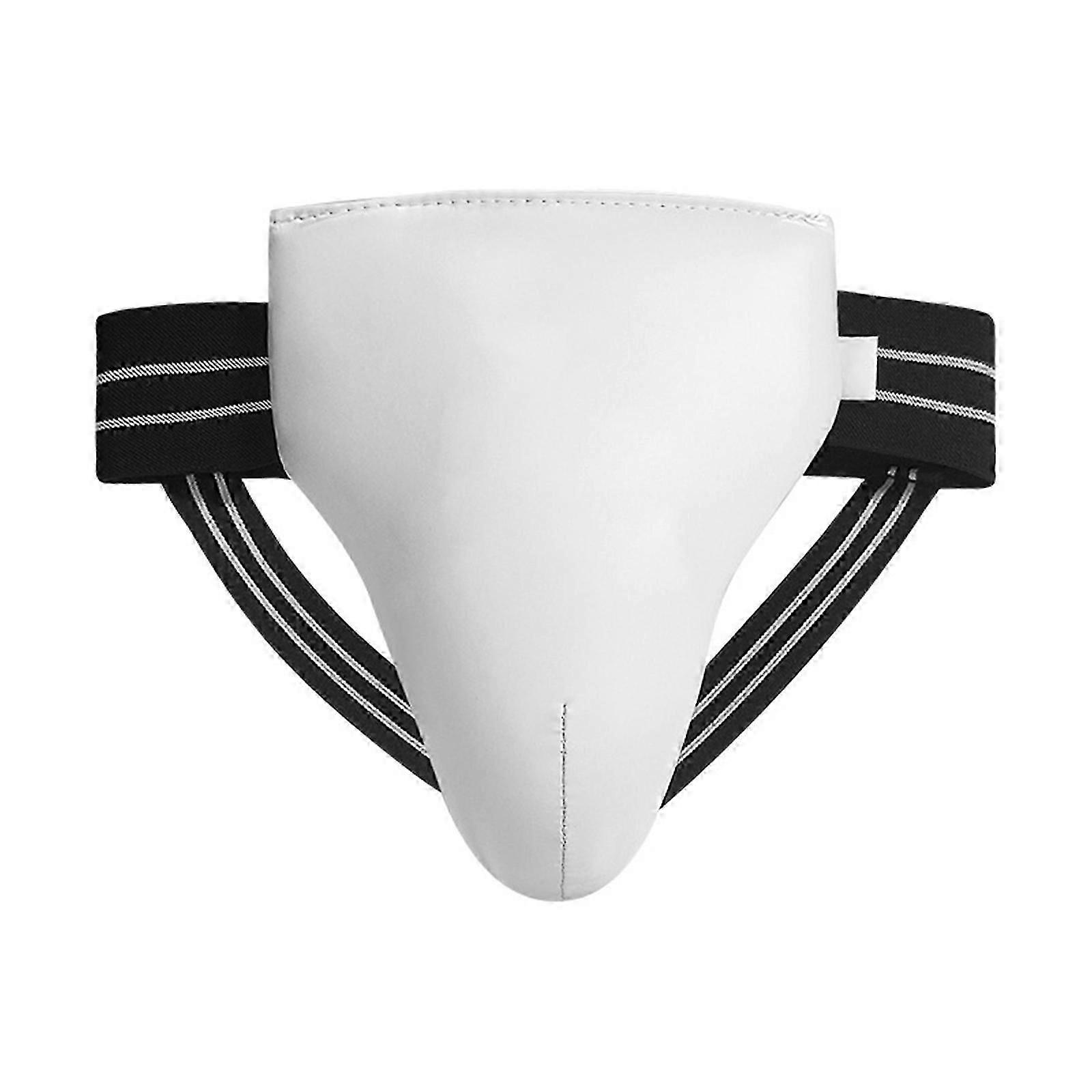 Man Groin Protector for Boxing Muay Thai Kickboxing and MMA Training Breathable Groin Guard Abdominal Crotch Protector XL