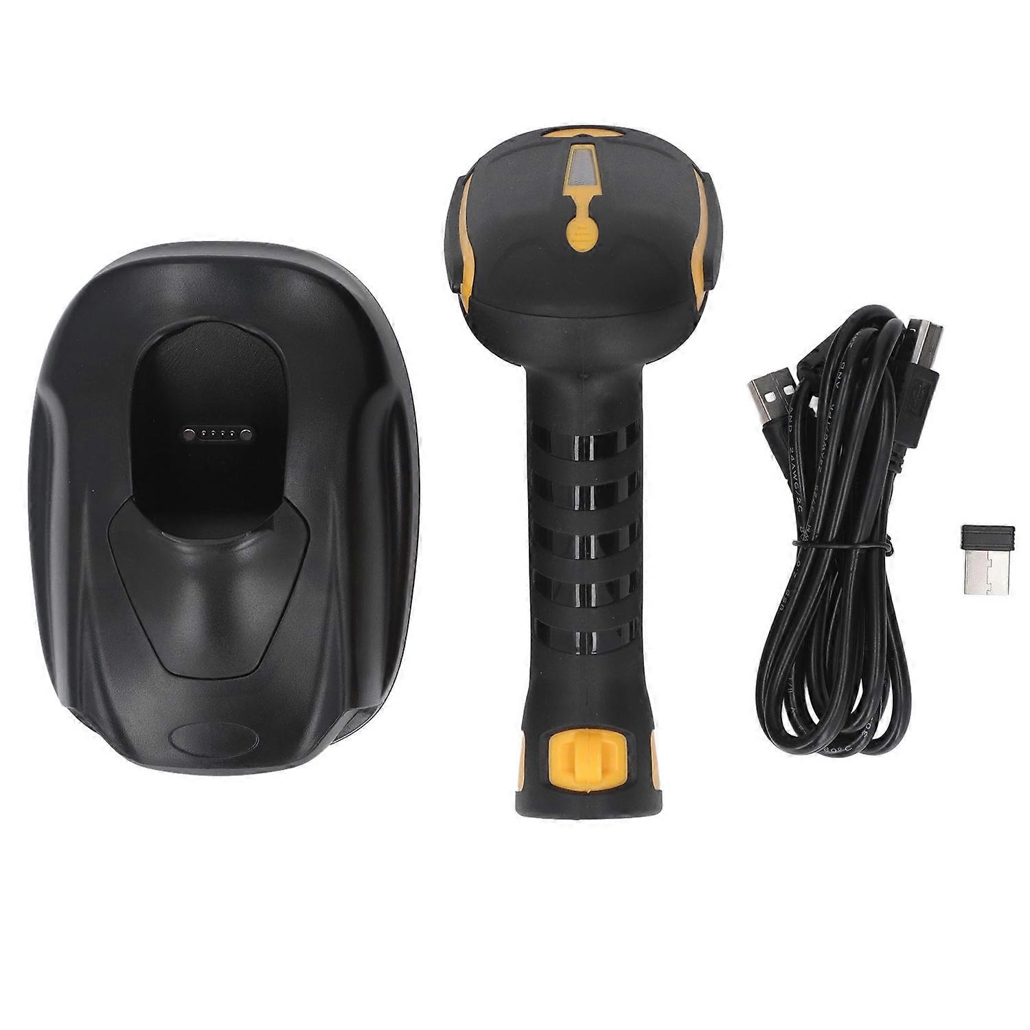 Barcode Scanner 2.4G Wireless BT 1D 2D Portable Barcode Reader for Zebra Module Supermarket Delivery
