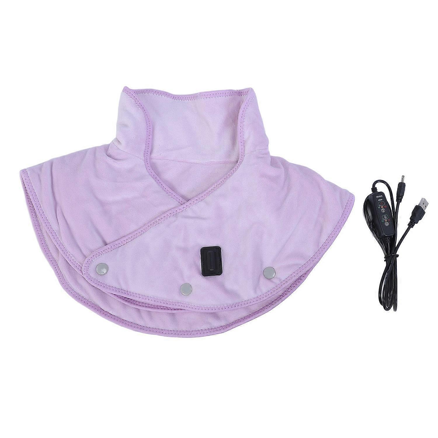 Neck Shoulder Heating Pad Soft Discomfort Relief Temperature Control Timing Function Electric Neck S