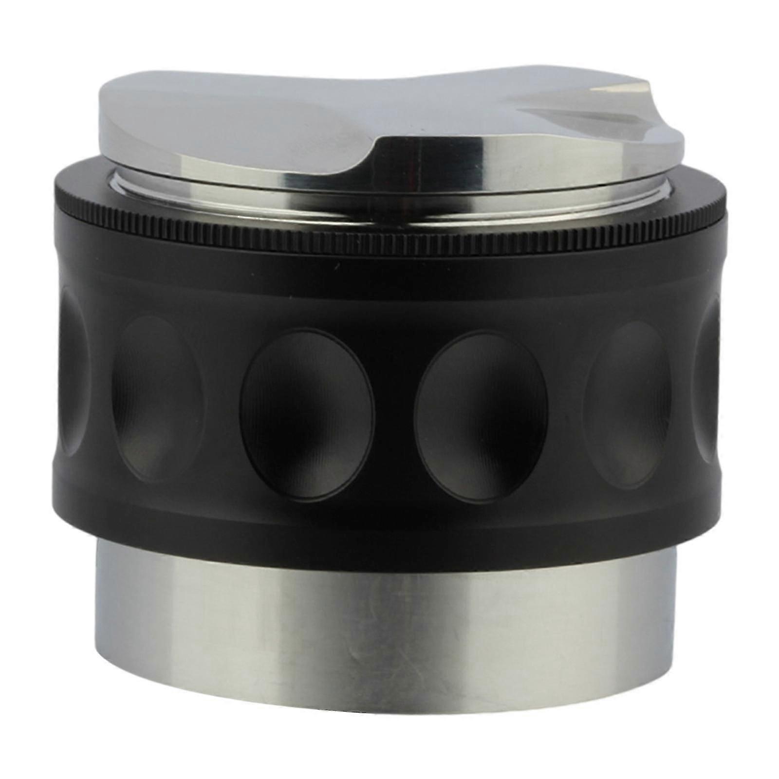 Coffee Distributor Tamper Dual Head Coffee Leveler Distribution 58mm Silver