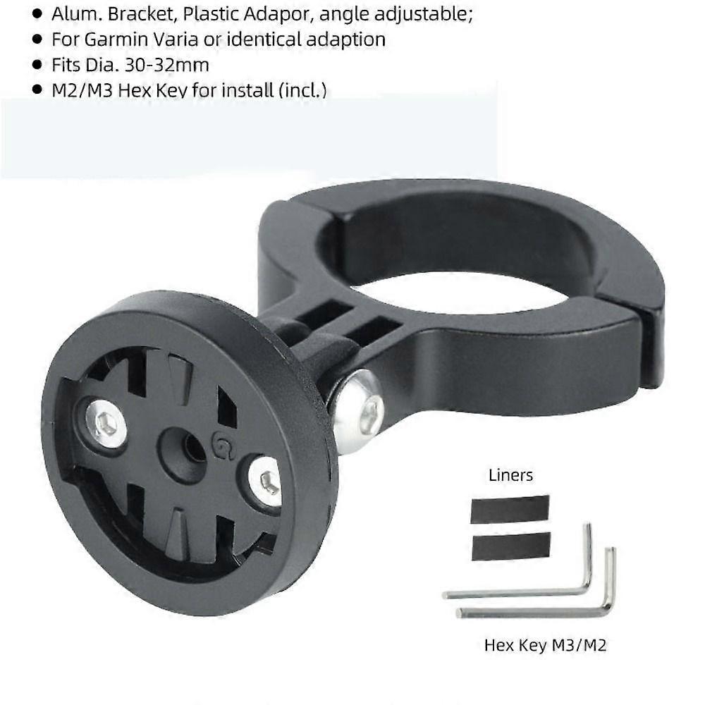 Lamp Holder Radar Rearview Led Lamp Stand Rear Light Bracket Seatpost Mount Bicycle Saddle Rail