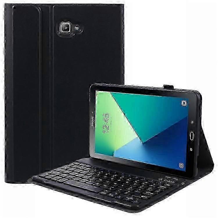 Galaxy Tab A 10.1 (2016) / T580/T585 Compatible Litchi Texture Leather Detachable Keyboard with Bluetooth