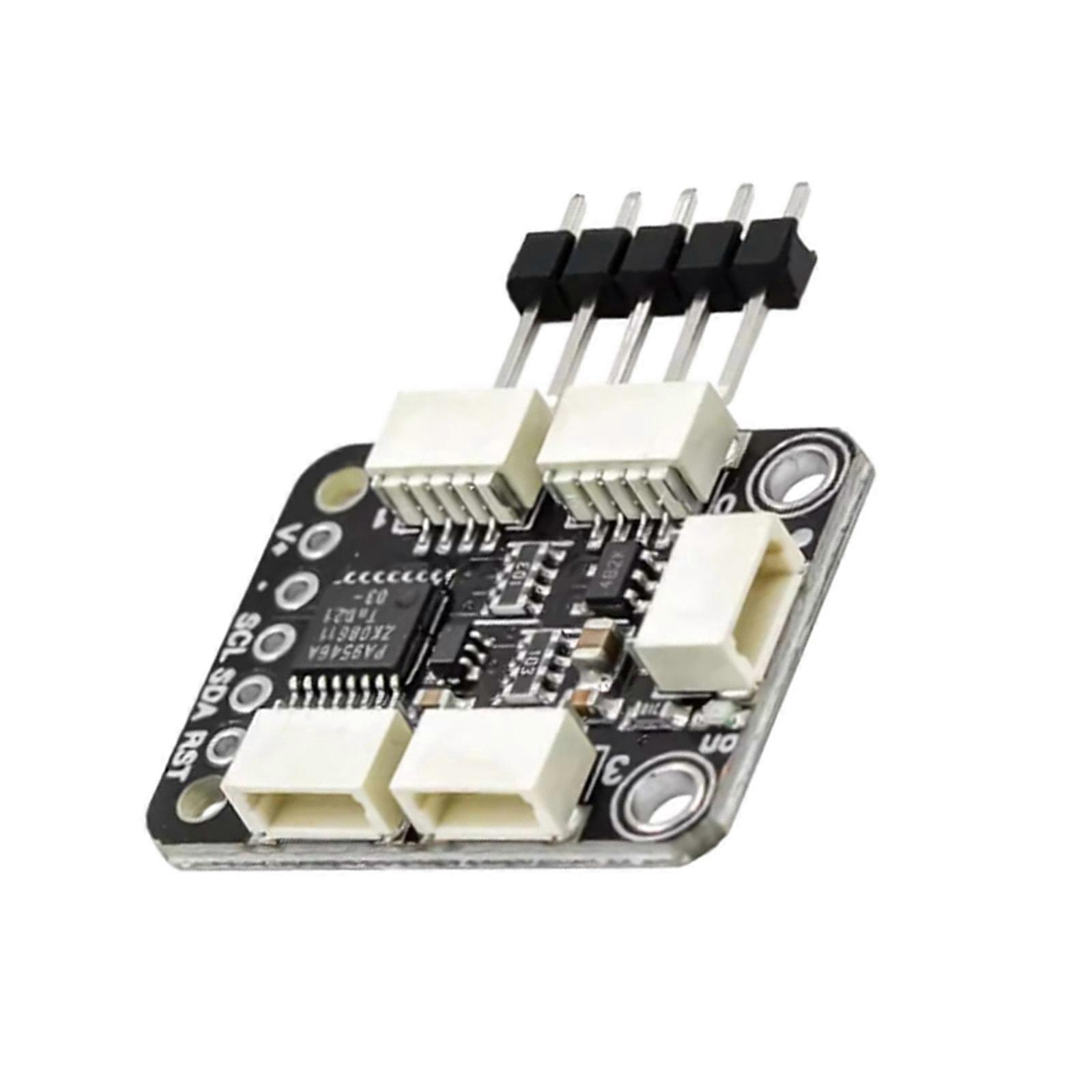 Sensory Networking 4 Channel I2C Splitter Board 2.30V-5.5V PCA9546 4 Channel I2C Multiplexer Hot Swappable for Stemma Qt Multicolor