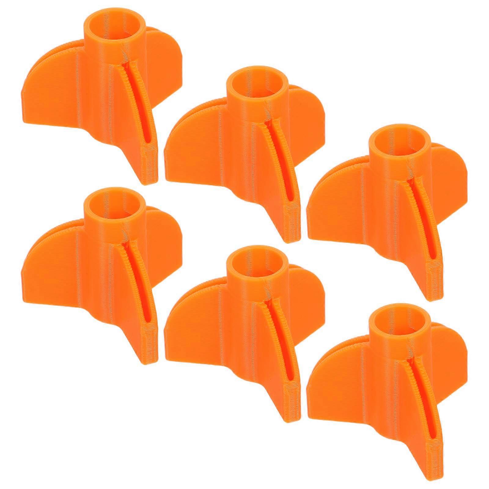 Fletching Protective Guards ABS Covers 6Pcs for Shooting