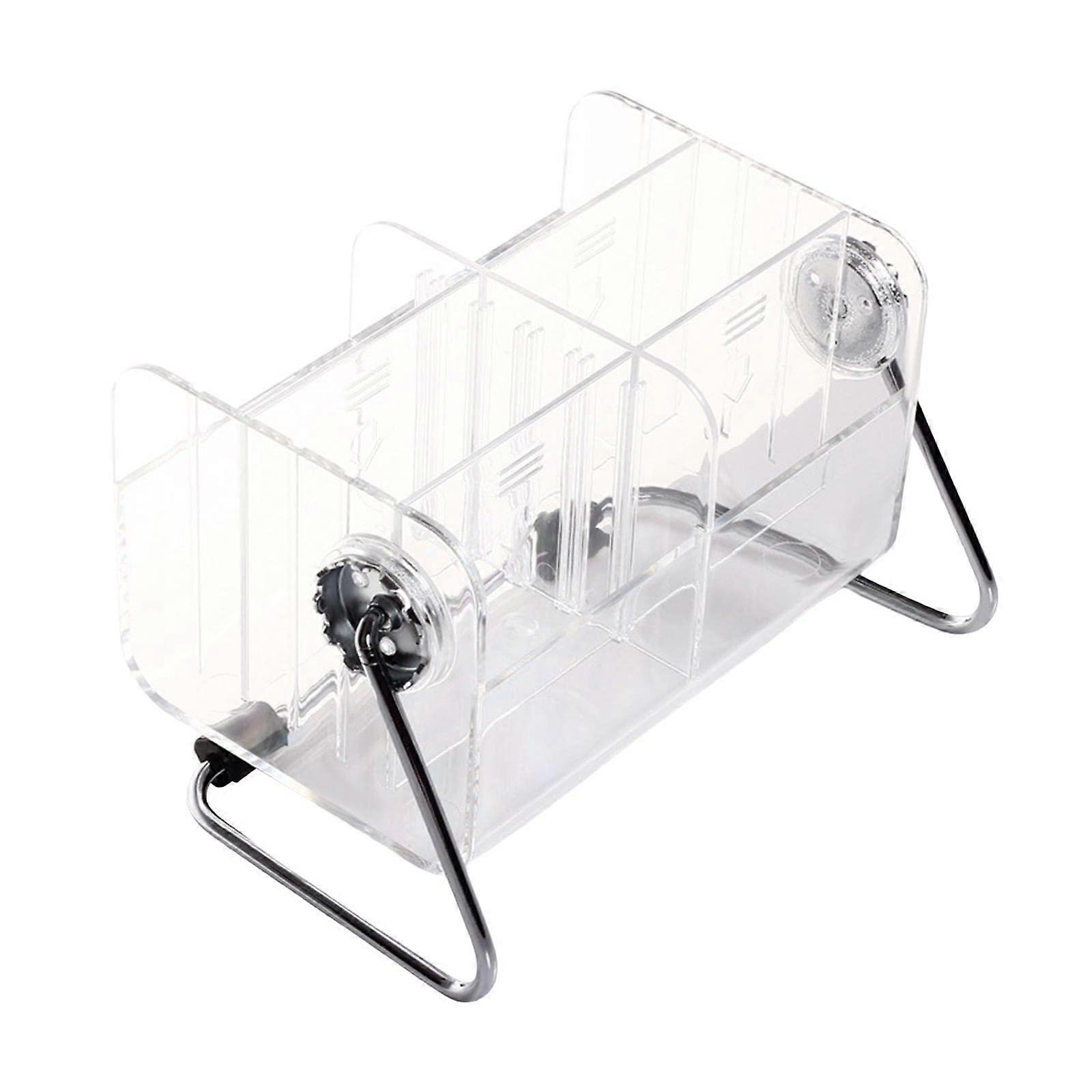 Tea Bags Organizer with Remote Control Caddy for TV, Phone Stand and Desk Storage Box
