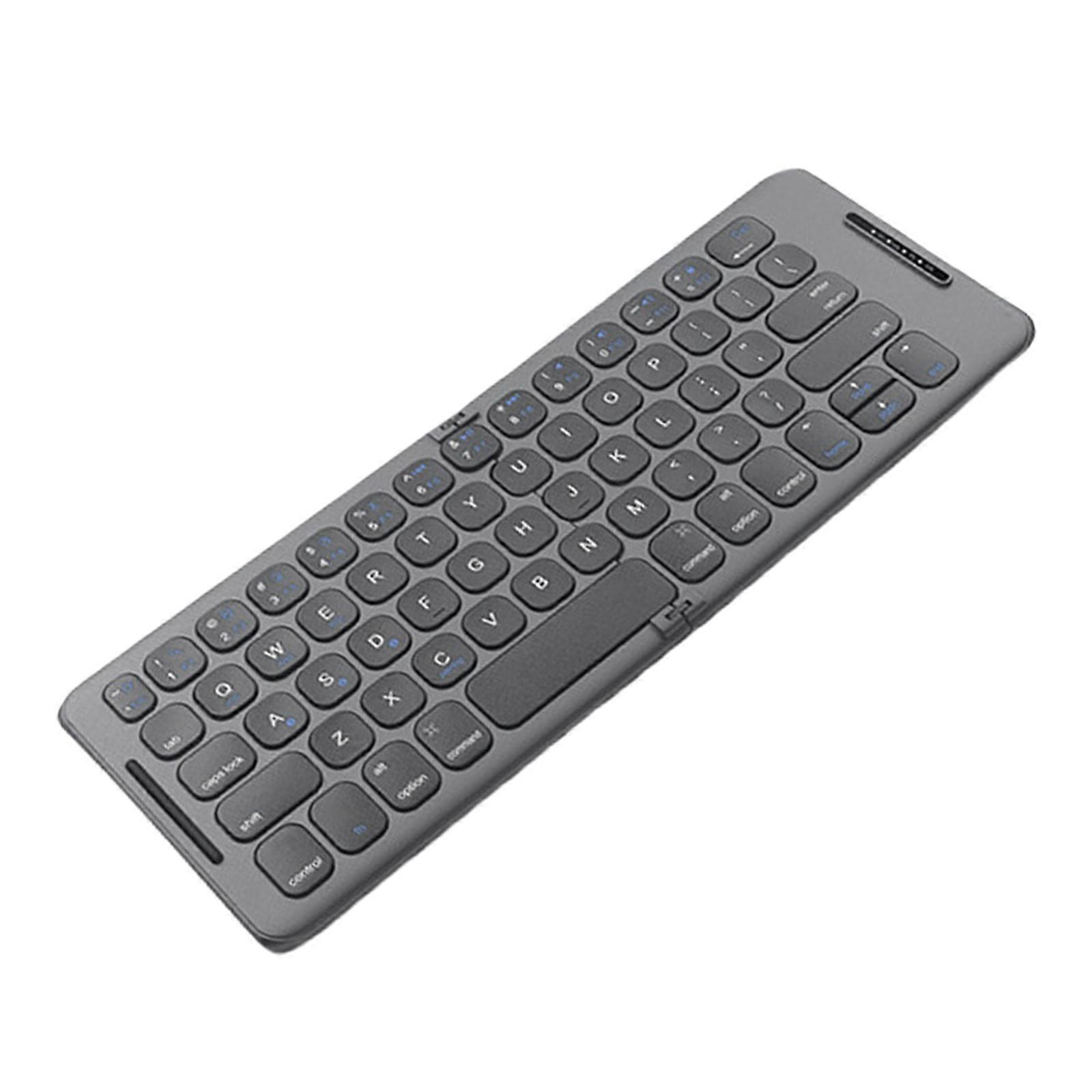 B088 Slim Wireless Keyboard Folable Keypad Magnetic Folding  Easy Switching Fast Charging Compatible Across Platforms Multicolor