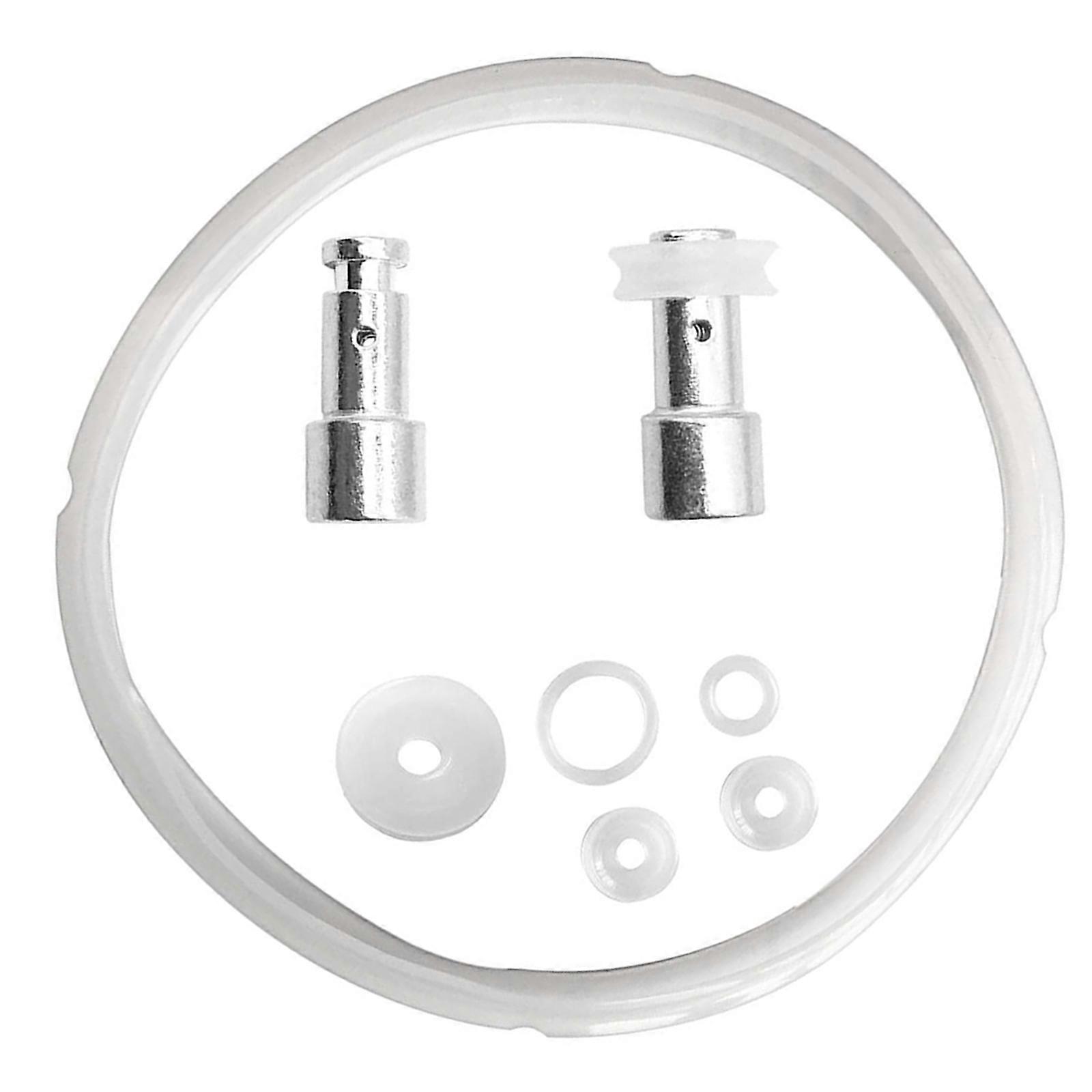 Durable Silicone Gasket and Float Set Replacement Float and Seal Silicone Gasket for 5/6 Quart Electric Pressure Cookers Multicolor