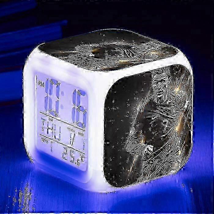 2025 Cristiano Ronaldo Alarm Clock For The World Cup Football League, Small Alarm Clock With Creative Led Display In Various Styles -NMAOV