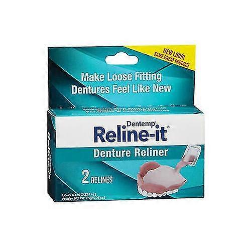Kendall D.O.C. Reline-It Denture Reliners, 2 each (Pack of 1)