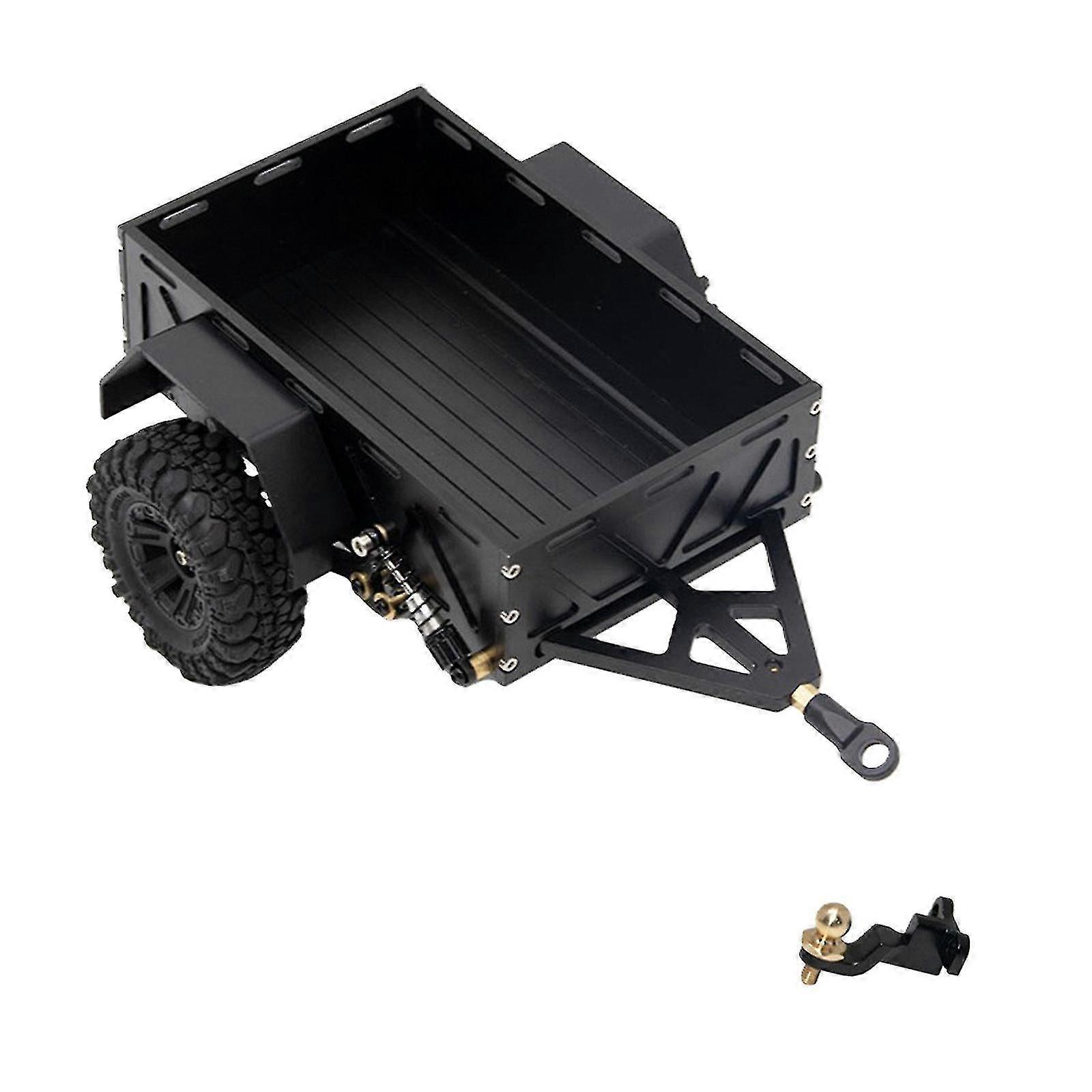 Metal Trailer With Tires Set