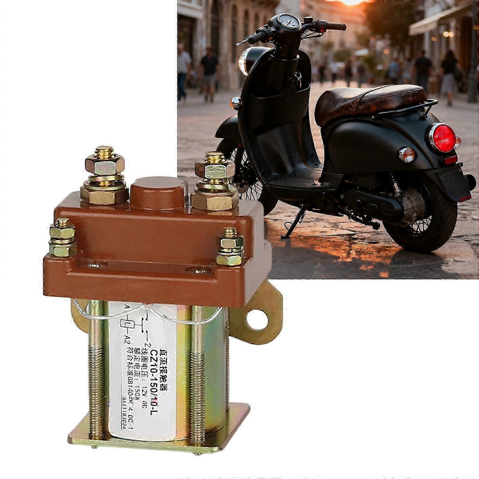 Energy Efficient Power Contactor For Scooter Features Oxidation Resistant Housing And Secure Circuit Protection Multicolor