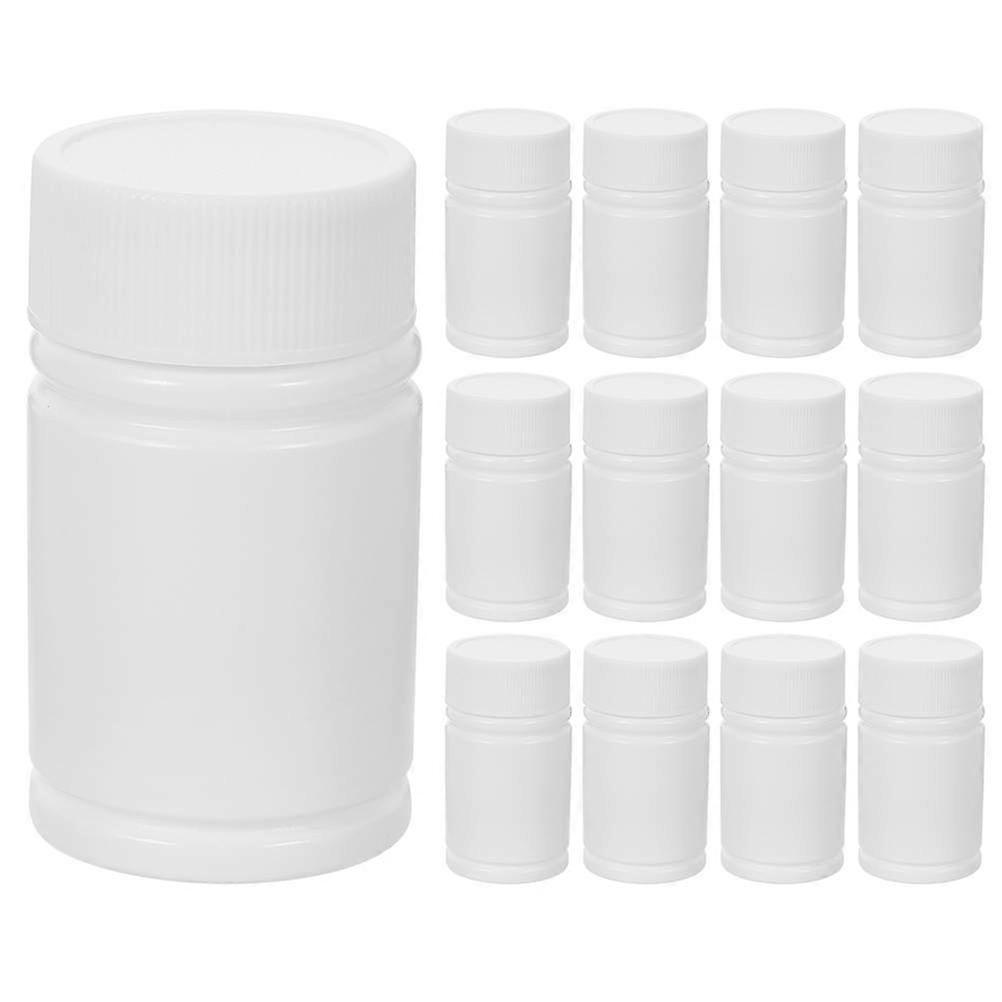 Solid Bottle Hdpe Sample Bottles for Medicine Storage 24Pcs Portable Container