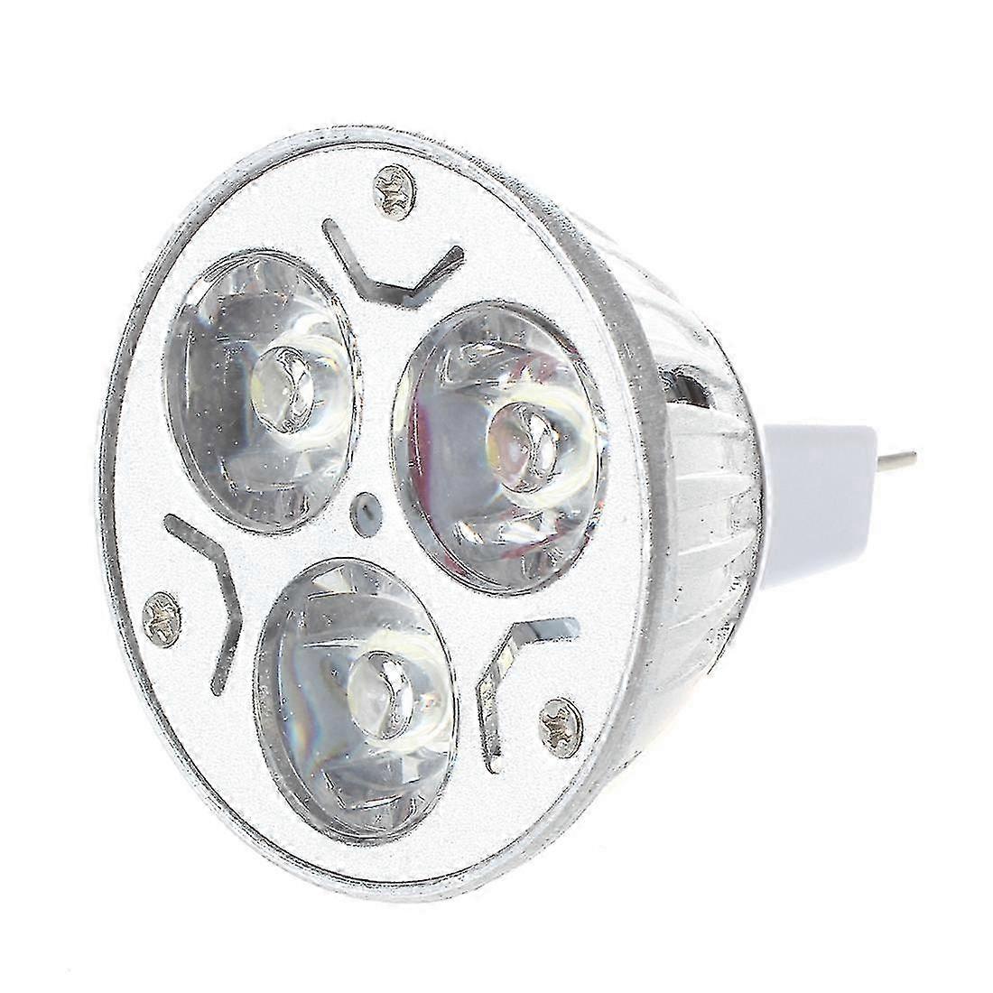 3x1w 12V Cool White Light Bulb for Mr16 Gu5.3