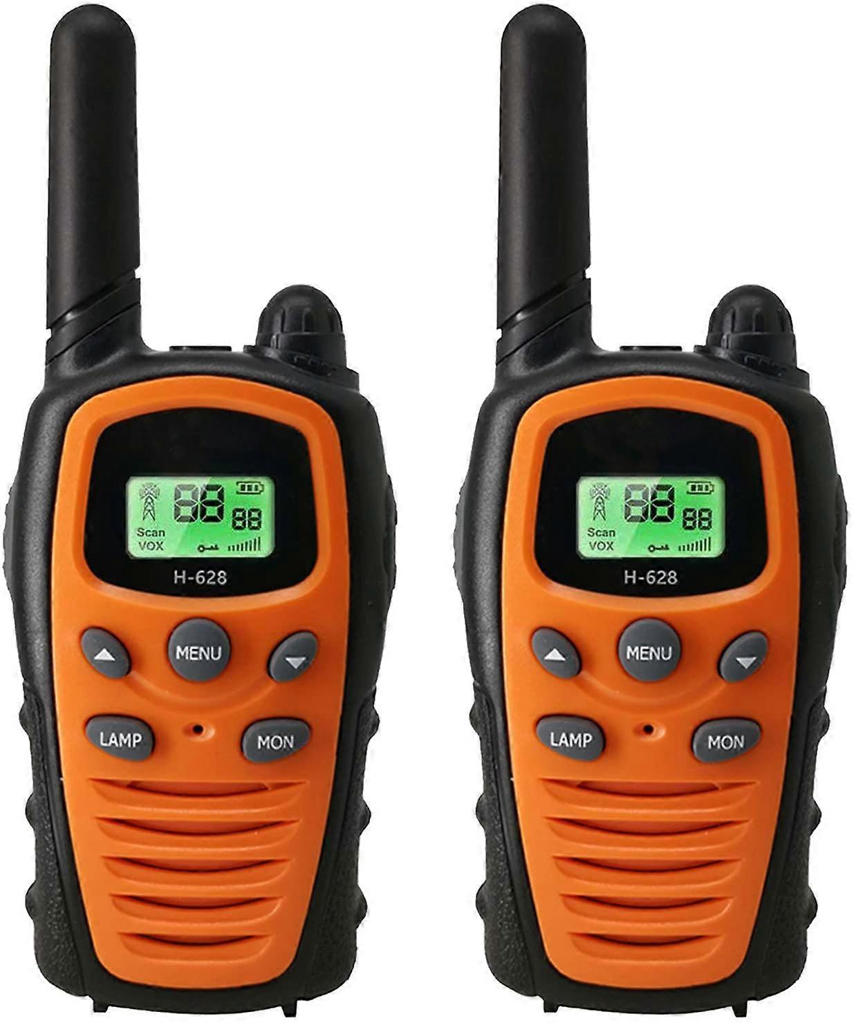 Adult Walkie Talkies Long Range Two Way Radios - PMR Walkie Talkie VOX Handsfree 5KM with Flashlight LED Backlight