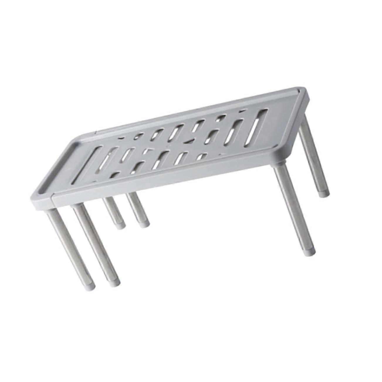 Kitchen Storage Rack Adjustable Retractable Spice Organizer Shelf Detachable Counter Space Saver