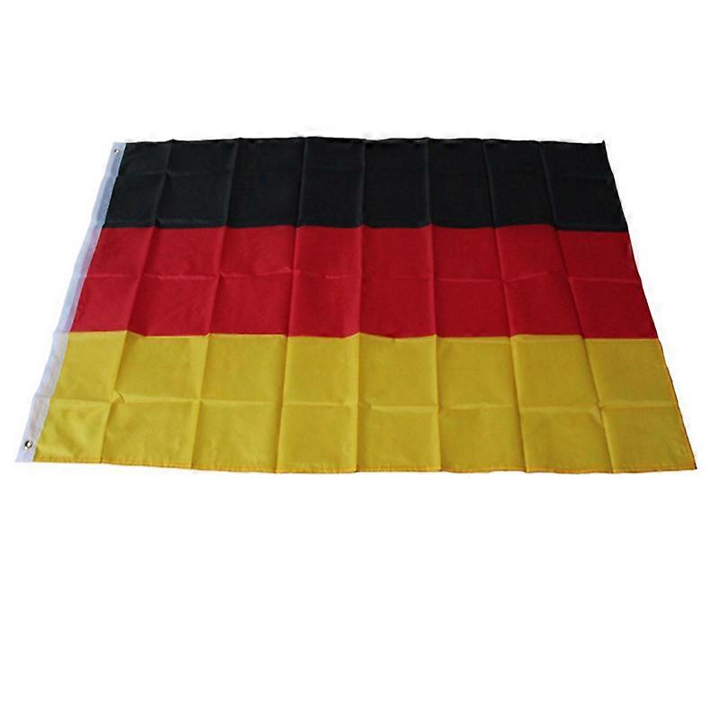 90*150cm 3*5ft German flag, size 4 polyester flag, processing and perforation.