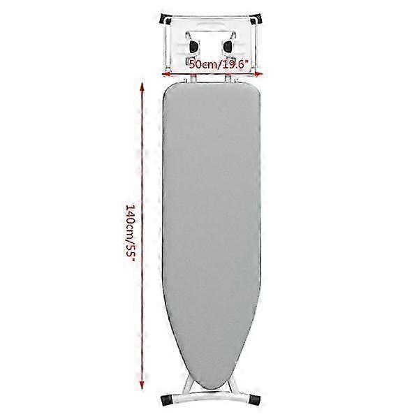 Polyester Ironing Board Cover High Temperature Resistant Double Layer Ironing Board Cover Gray