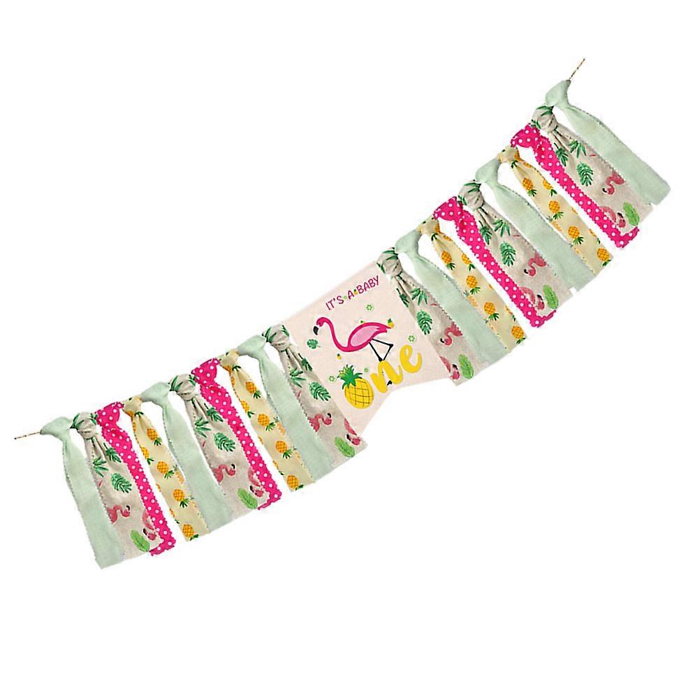 Hawaiian Themed Banner Decoration 2Pcs Pack