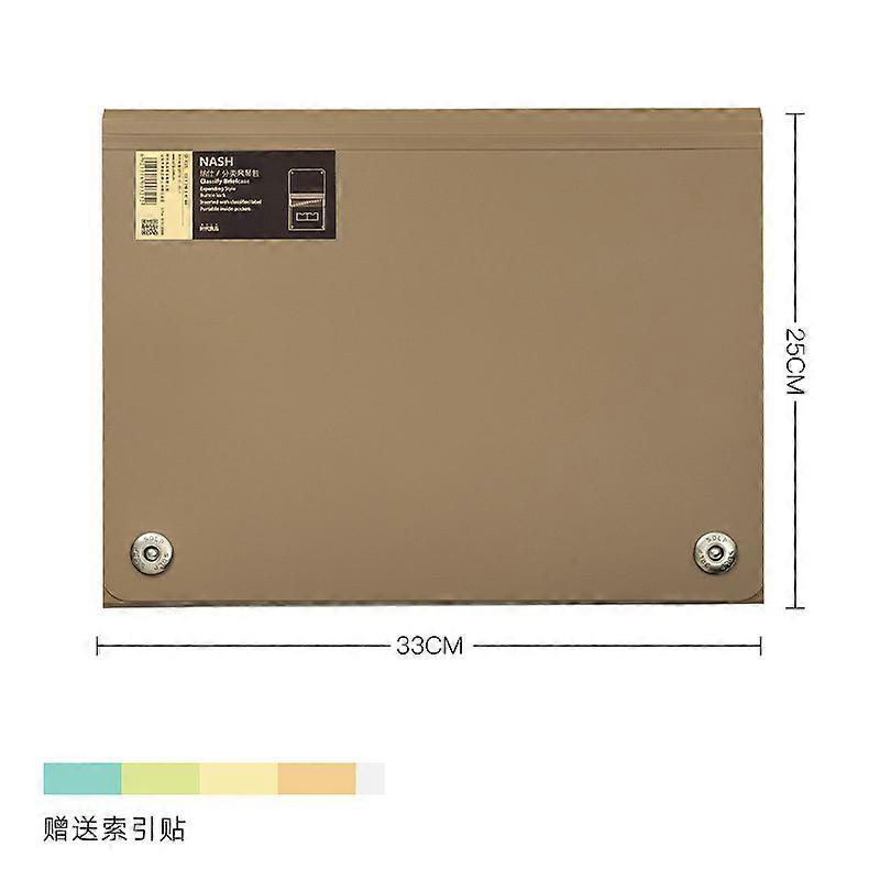 Multi-Layer Organ Bag Folder a4 Test Paper Bag Roll Classification Storage Bag Multi-Layer Classification Folder Bill Bag