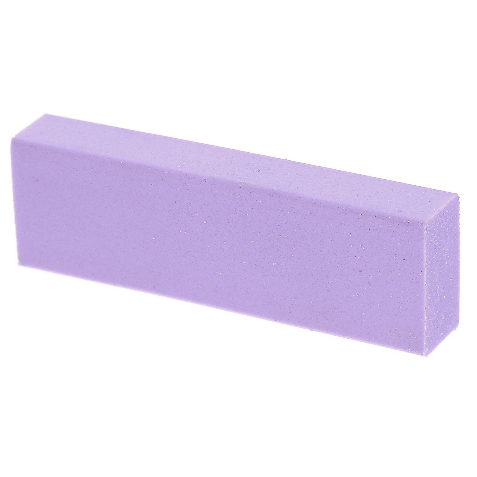 Purple Rubber Abrasive Block for Home Use Removes Kitchen Sink Stains and Lime Deposits Efficiently