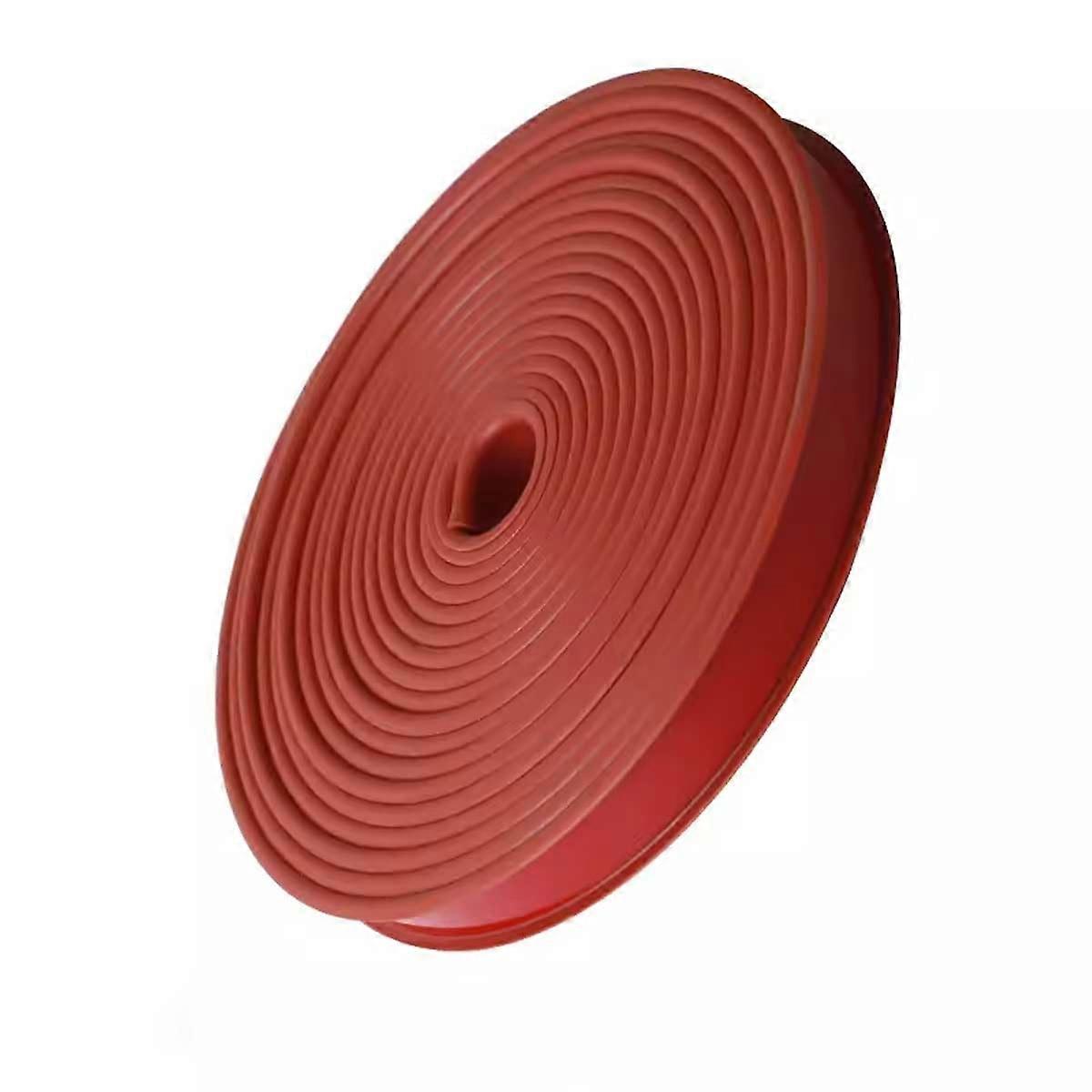 Brown U Shape Furniture Edge Protector Strip 12mm, Self Adhesive Flexible Edge Banding Trim