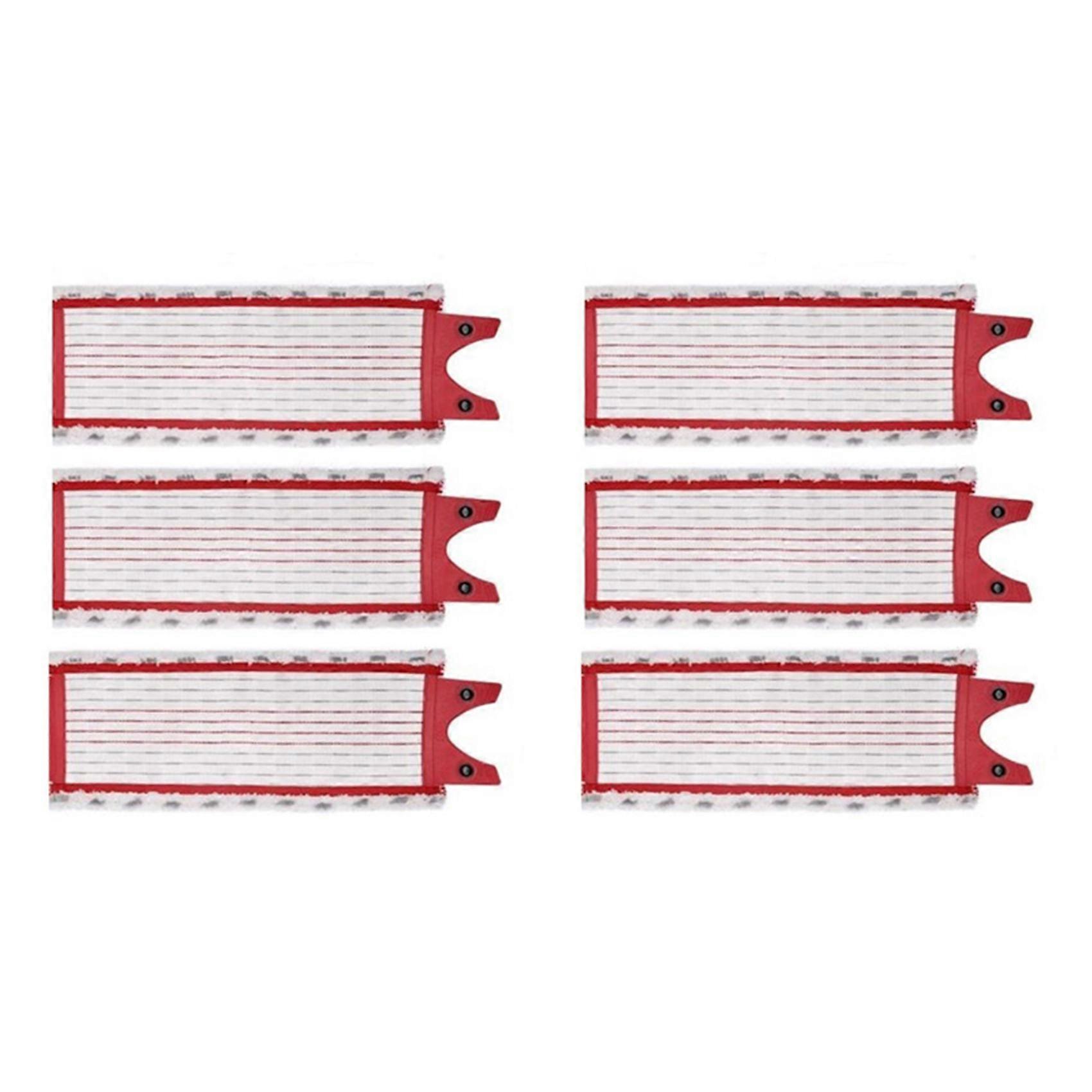6Pcs for Vileda Edelweiss Mop 1-2 Spray Mop Replacement Microfiber Refill Mop Pad