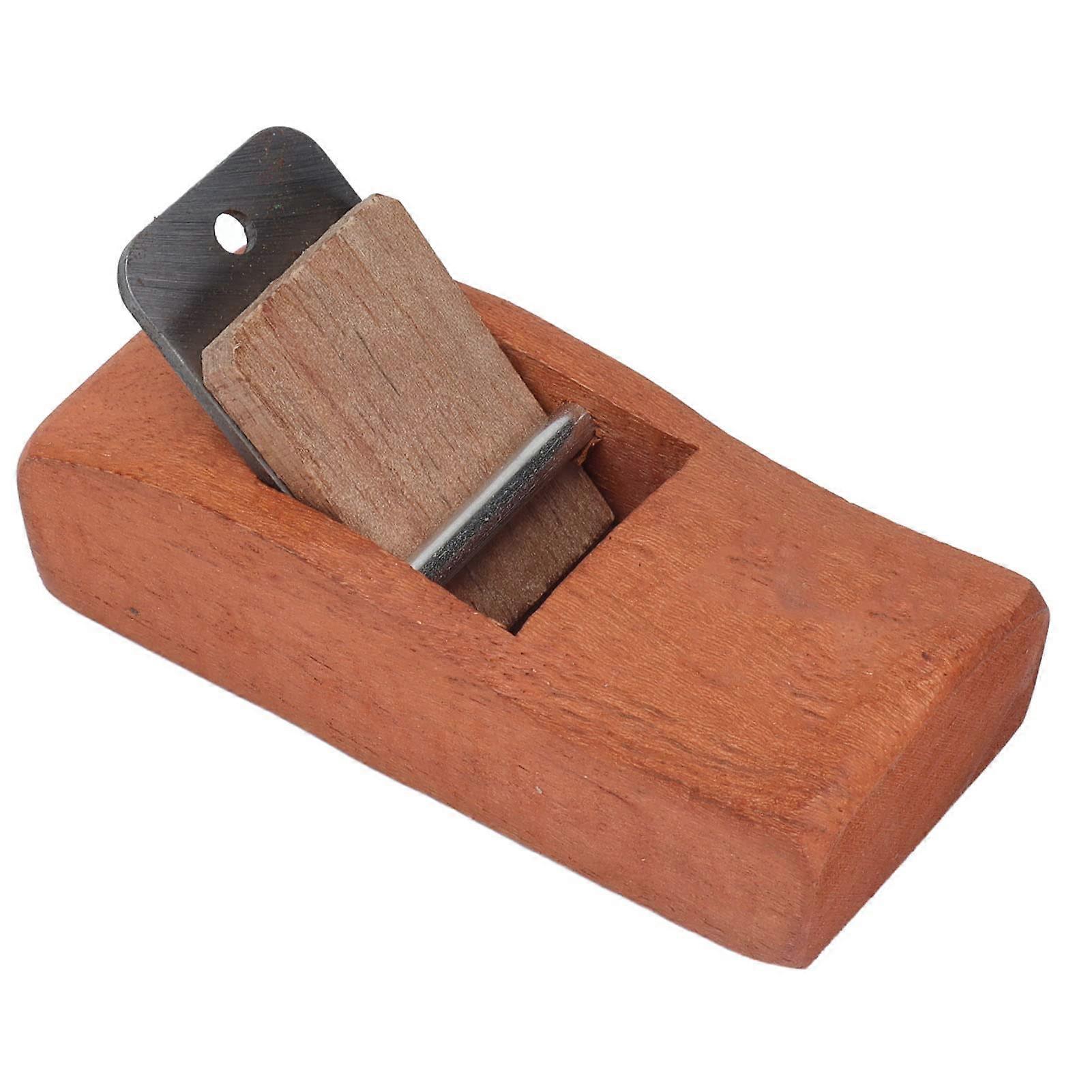 Woodworking Hand Plane Red Sandalwood Mini Block for Precise Surface Trimming and DIY Projects