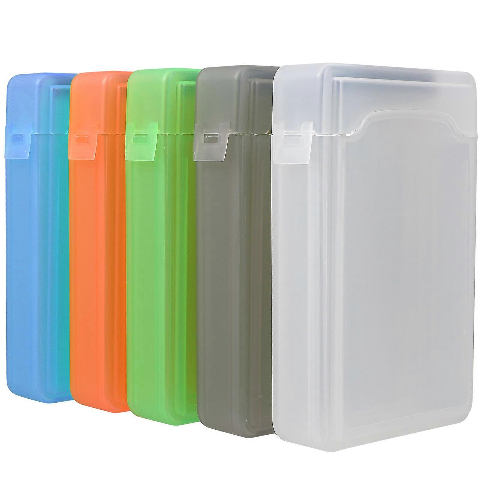 Hard Disk Protective Box for Storage Use 3Pcs Ibasenice Durable Plastic Case