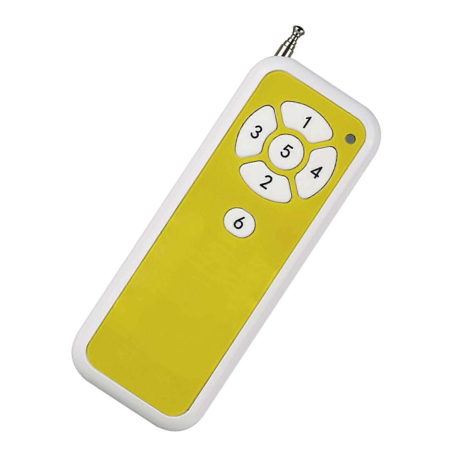 Çok Amaçlı Uzaktan Vericiler SCT2260+ Öğrenme Kodu Uzaktan Kumandalar 5CH Programlanabilir 433/315MHz Garaj Kapısı için Sarı