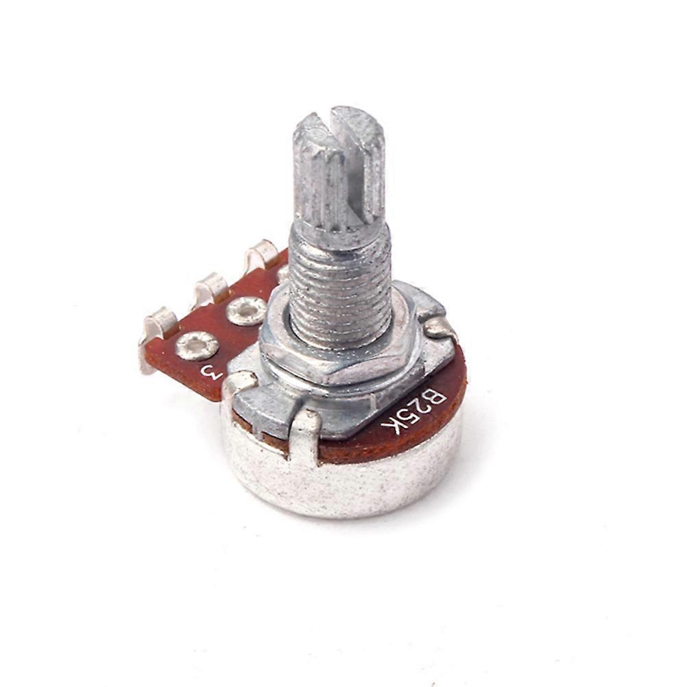 Audio Potentiometers B25k Linear Potentiometers for Guitar Use 2Pcs