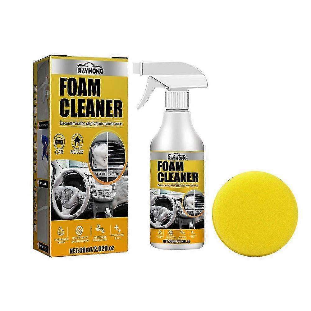 Multipurpose Foam Spray Cleaner for car interior Leather Clean Maintenance Spr