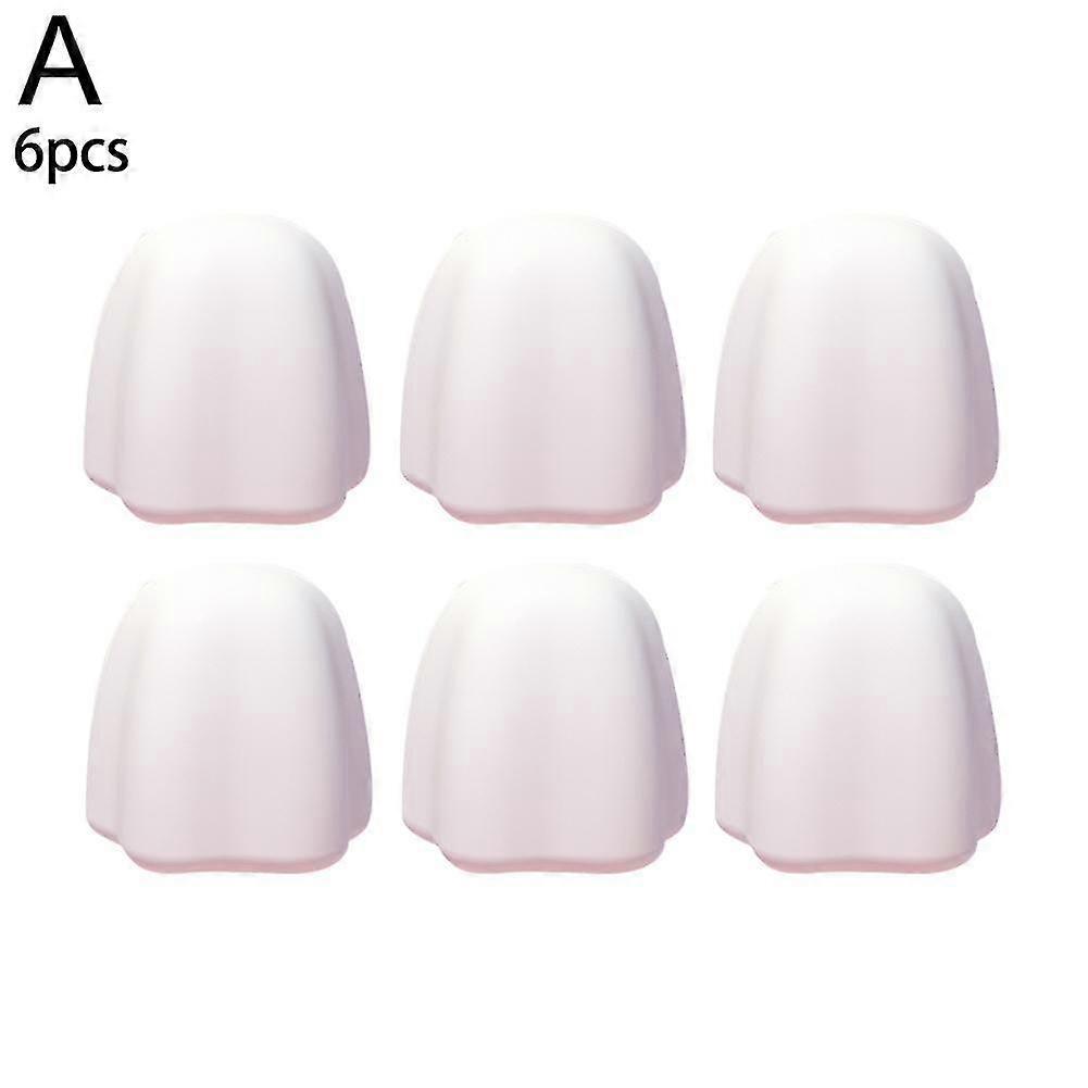 Dust Proof Toothpaste Cap Silicone Self-Closing Toothpaste Tube Squeezer 6pcs 26s