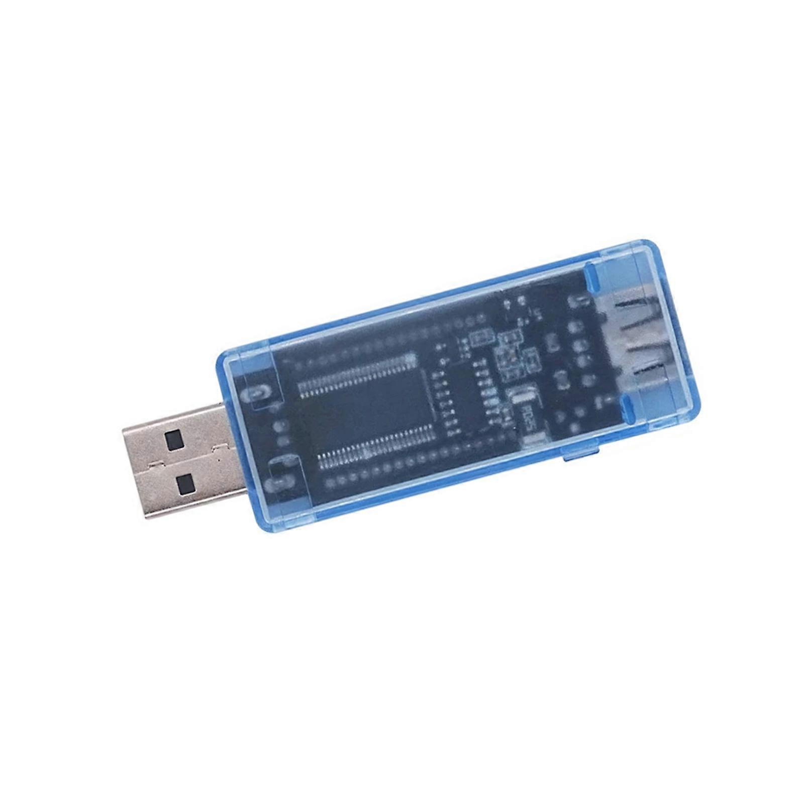 Digital Multimeter for USB Battery Capacity Electric Current Power Testing Including Overload Protect for Household Multicolor