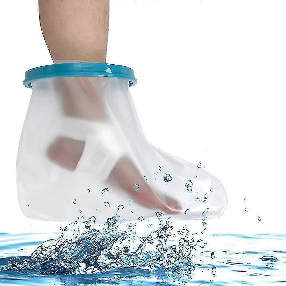 Waterproof Shower Boot for Casts, Injuries, Burns - Keep Ankle, Leg, Toe Dry