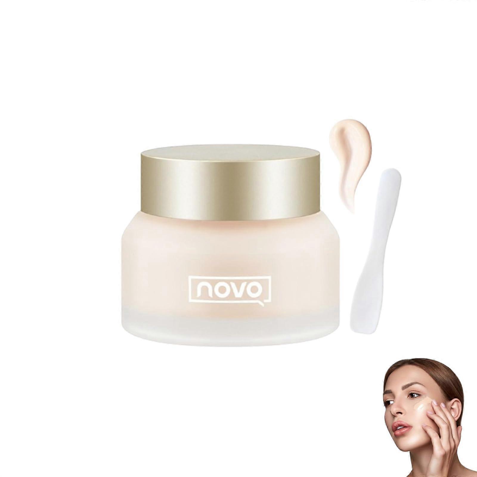 Liquid Foundation Ivory Shade Full Coverage Waterproof Long Lasting Hydrating Makeup