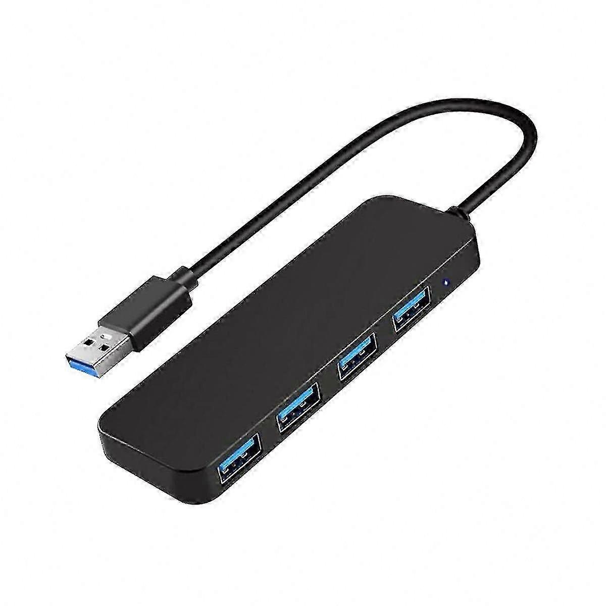 4-Port USB 3.0 Hub Splitter Expander for Laptop, Flash Drive, HDD, Console, Printer