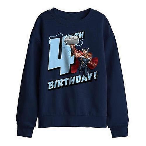 Thor Childrens/Kids 4th Birthday Sweatshirt