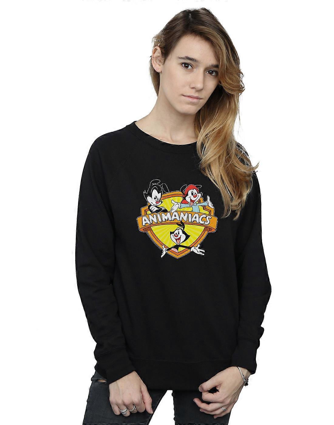 Animaniacs Women's Logo Crest Sweatshirt