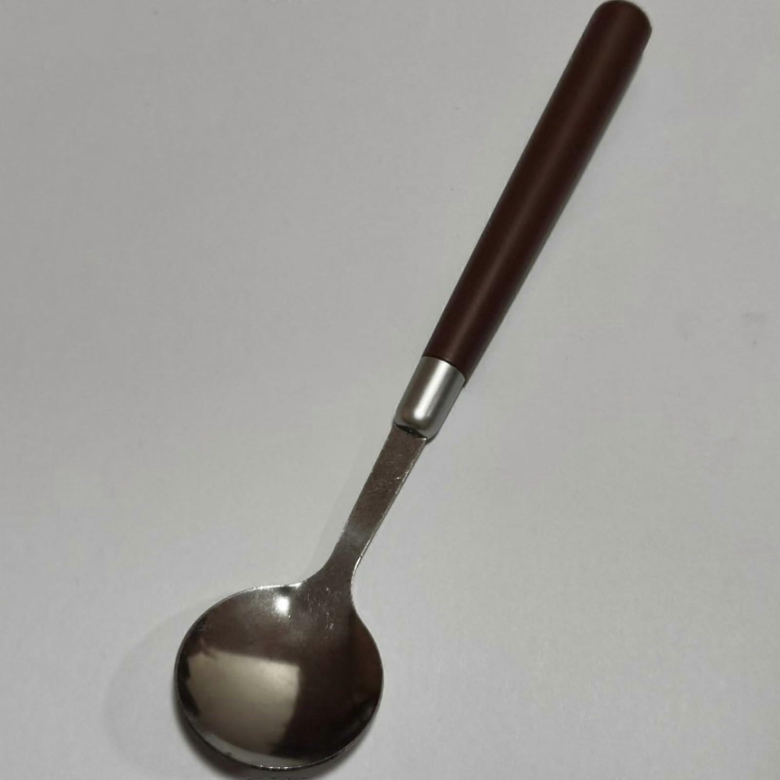 Stainless Steel MultiFunction Cooking Spoon with Egg Separator and Masher, Dishwasher Safe